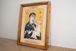 Икона Тихвинской Божьей Матери № 1/12-8 из мрамора с доставкой, изображение, фото 3