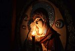 Икона Жировичская (Жировицкая) Божией (Божьей) Матери № 2 (резная), изображение, фото 6