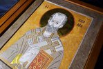 Икона Святого Николая Чудотворца инд.№01 из мрамора, каталог икон, фото, изображение 2