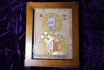 Икона Святого Николая Чудотворца инд. № 02  из мрамора, каталог икон, фото, изображение 3