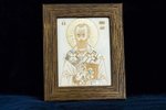 Икона Николая Чудотворца № 4 из камня, изображение Святого, фото 1