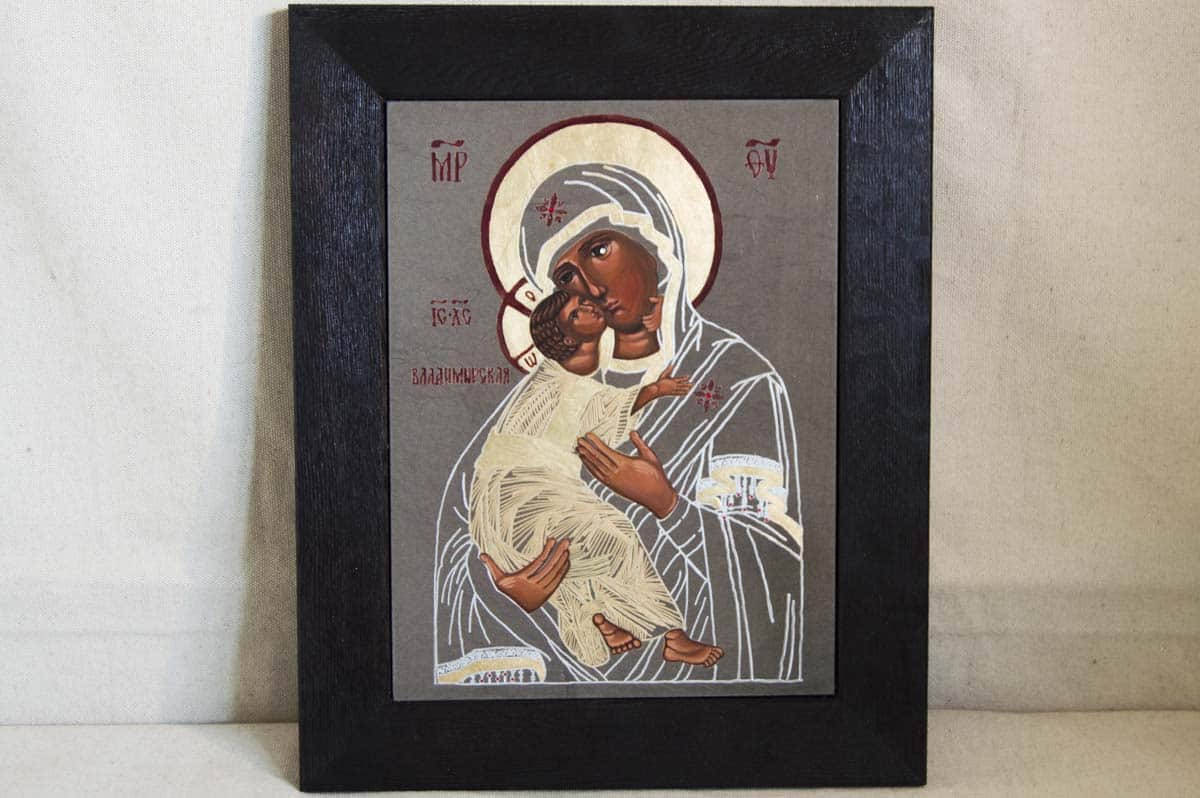 Икона Владимирской Божией Матери № 1-5, каталог икон в интернет-магазине, изображение,  фото 1