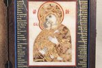 Икона Владимирской Божией Матери из мрамора. изображение, фото 7