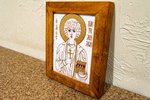 Икона Святой Пантелеймон № 2 из камня от Гливи, купить в подарок для бабушки, фото 3