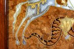Икона Святого Георгия Победоносца № 04 из мрамора на коне, изображение, фото 10
