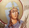 Именная икона Святой Дарьи Римской № 02 из мрамора, интернет-магазин икон Гливи, фото 5