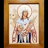 Именная икона Святой Дарьи Римской № 02 из мрамора, интернет-магазин икон Гливи, фото 16