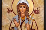 Именная икона Святой Ариадны Промисской (Фригийской) № 01 из мрамора, фото 4