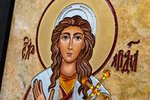Именная икона Святой Ариадны Промисской (Фригийской) № 01 из мрамора, фото 8