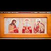 Икона Святых Иоанна Крестителя (Предтечи), Елены и Даниила № 01 из камня, изображение, фото 10