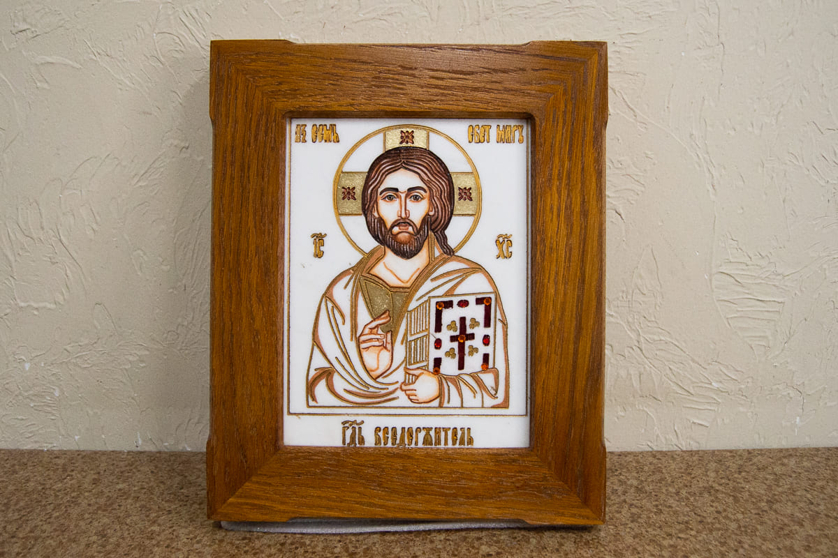Икона Господь Вседержитель (Пантократор) № 3-08, икона Иисуса Христа, изображение, фото 1