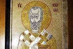 Икона Святого Николая Чудотворца инд. № 02  из мрамора, каталог икон, фото, изображение 4